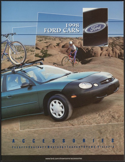 Cover of the 1998 Ford car accessories
