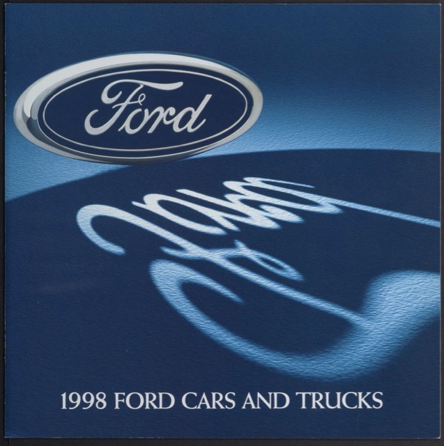 Cover of the 1998 Ford cars and trucks