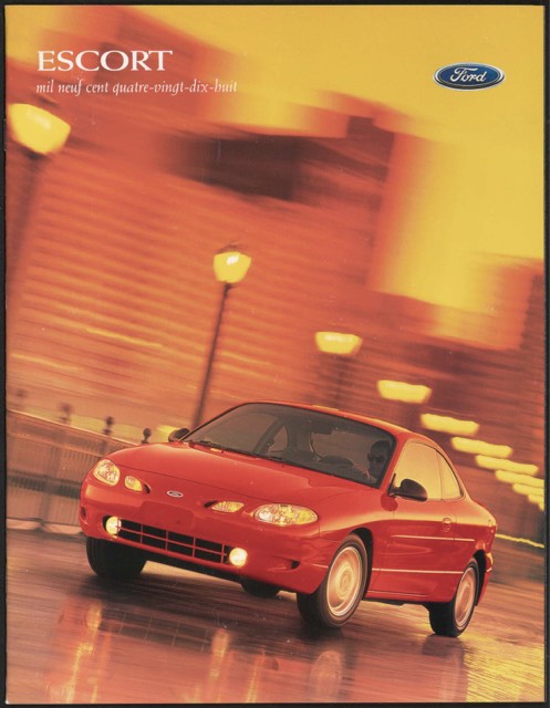 Cover of the 1998 Ford Escort (French)