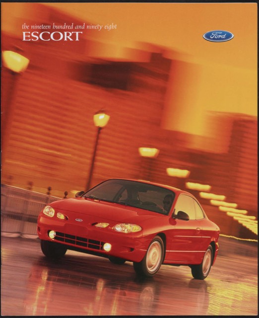 Cover of the 1998 Ford Escort