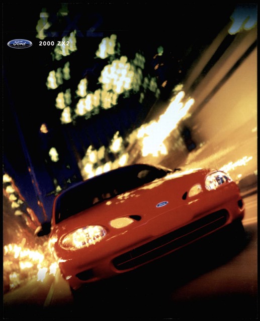Cover of the 2000 Ford ZX2