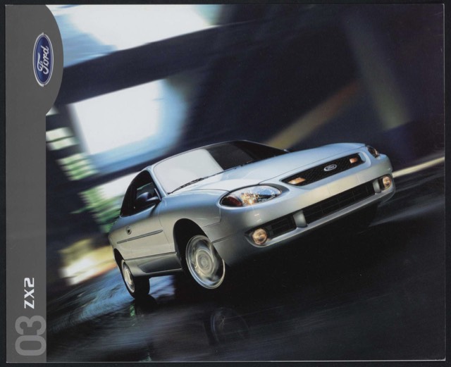 Cover of the 2003 Ford ZX2
