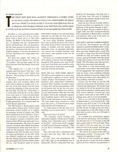AutoWeek page 21: article text by Mark Vaughn