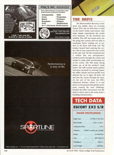 Turbo & High-Tech Performance S/R first drive, page 4 of the scan